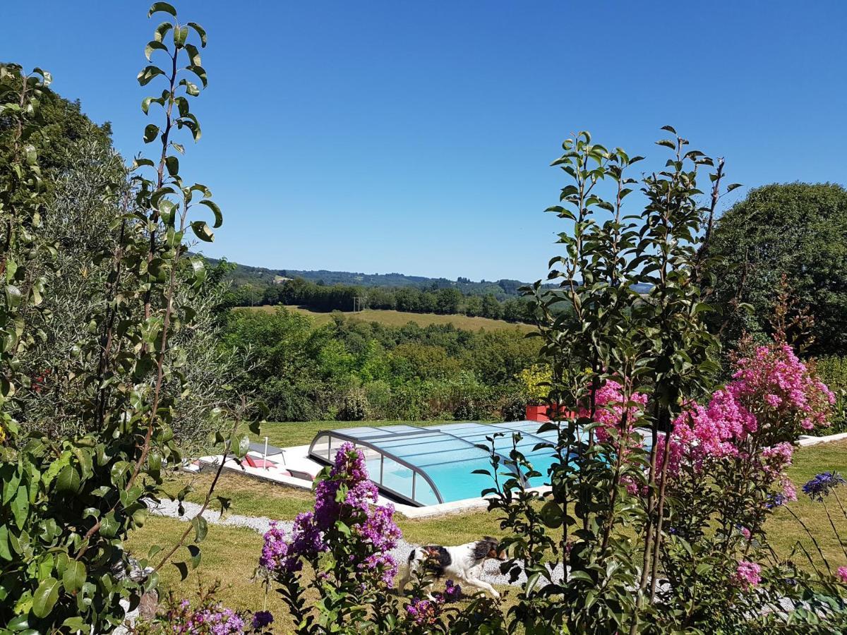 Gite A La Campagne Noailhac  Buitenkant foto